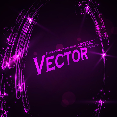 futuristic space Abstract background vector 03