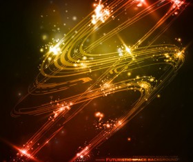 futuristic space Abstract background vector 04