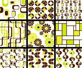 Set of seamless Pattern free vector 04