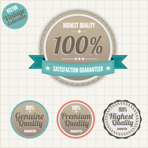 quality 100% labels vector 02