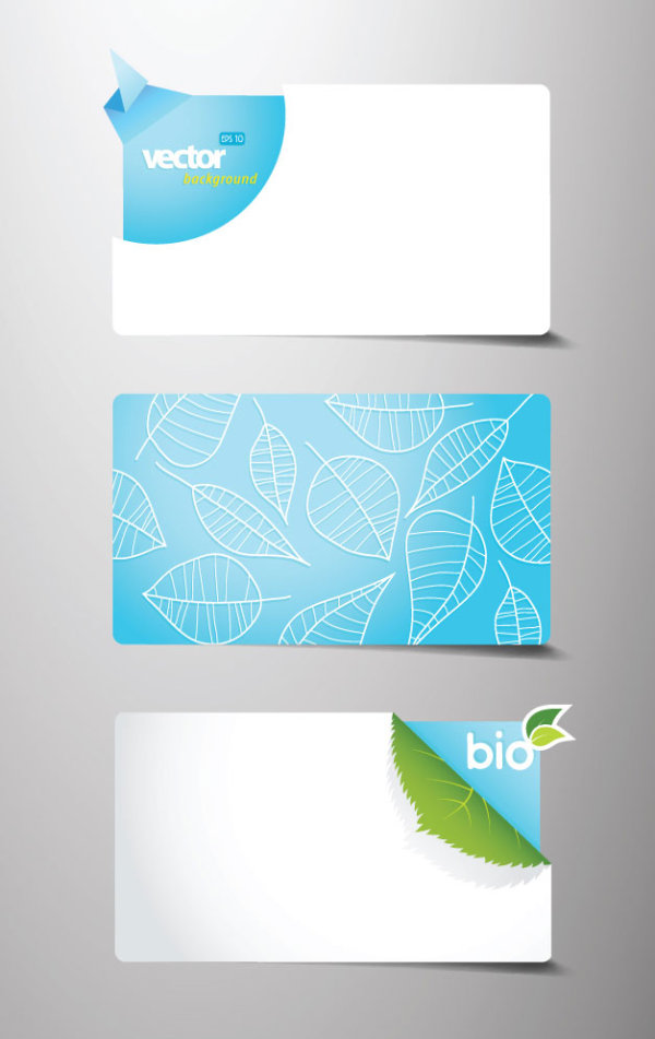 Creative cards background vector 01