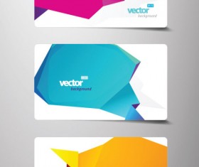 Creative cards background vector 03