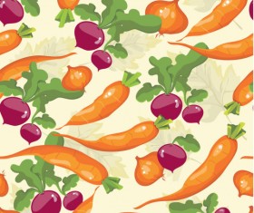 Various cartoon vegetable elements vector 03