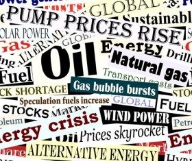 Newspaper headlines design elements vector 04