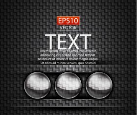 Set of glass frames vector background 04