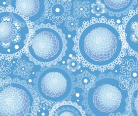 Set of ornate Floral background vector 03