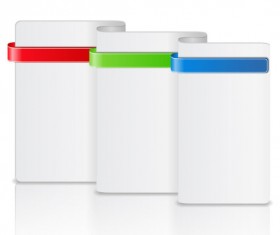 Creative Paper Scrolls banner vector 03