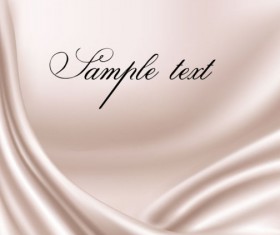 silk cloth elements background vector 03