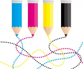 Set of RGB color elements vector 03