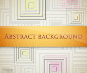 Set of ornate Abstract background vector 01