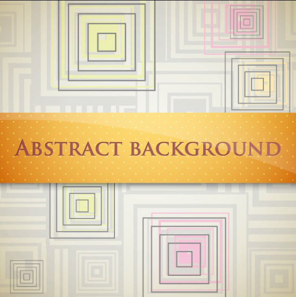 Set of ornate Abstract background vector 01