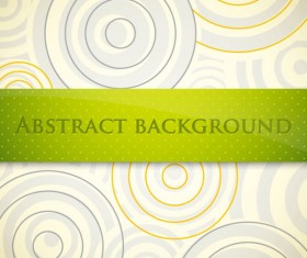 Set of ornate Abstract background vector 04