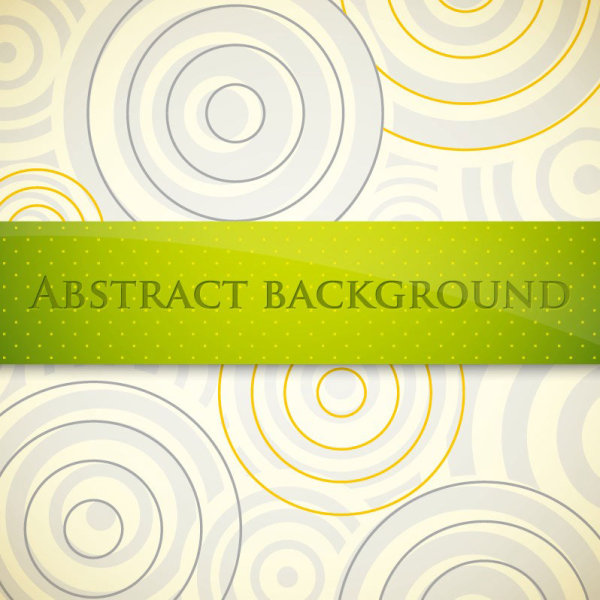 Set of ornate Abstract background vector 04