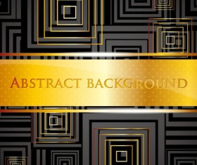 Set of ornate Abstract background vector 05