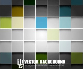 square background vector set 03
