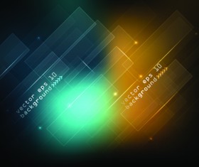 Abstract Black Backgrounds elements vector 01