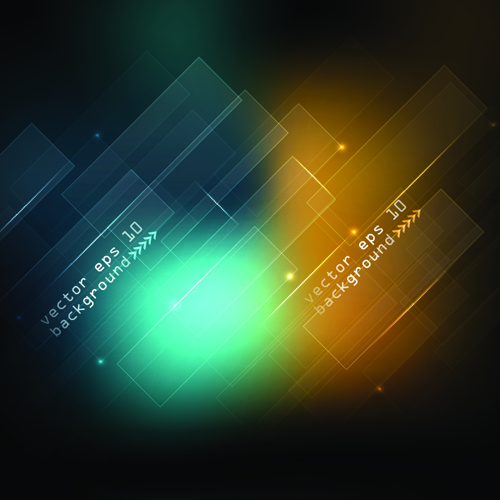Abstract Black Backgrounds elements vector 01