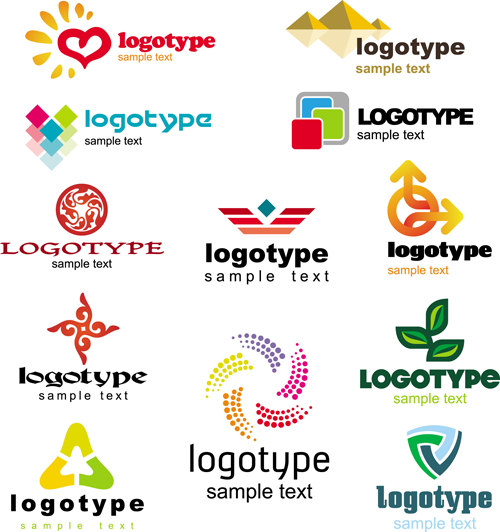 Creative Logotype design elements Vector