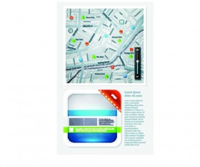 Set of Business infographics vector 02