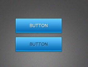 blue button web design elements psd