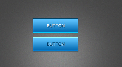 blue button web design elements psd
