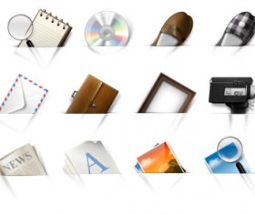 Creative web psd icon set