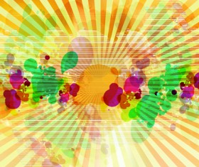 abstract Colorful spots vector background 04