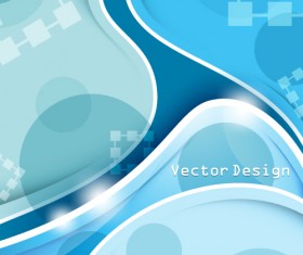 Set of ornate waves vector background 15