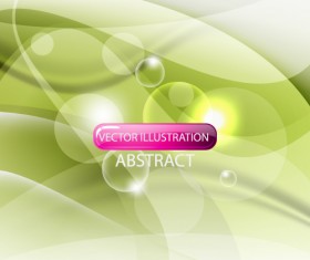 Set of ornate waves vector background 34