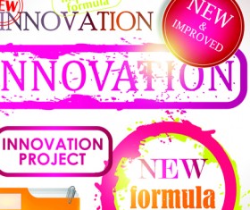 superior quality badges, labels and tags elements vector 02