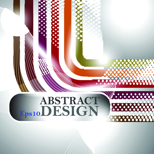abstract waves elements vector background 02