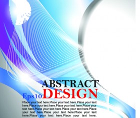 abstract waves elements vector background 03