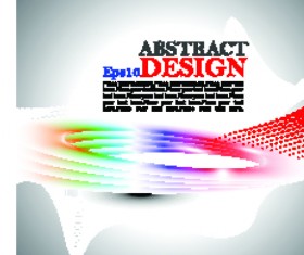 abstract waves elements vector background 04