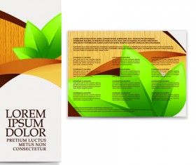 business brochure and card vector set 03