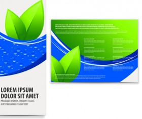 business brochure and card vector set 04