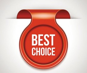 3D Creative label vector 05