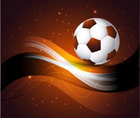 Abstract Football design vector background 01