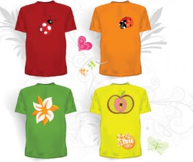 Creative Clothes design elements vector set 05