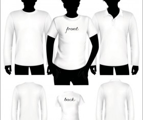 Creative Clothes design elements vector set 08