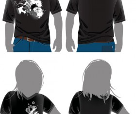 Creative Clothes design elements vector set 10