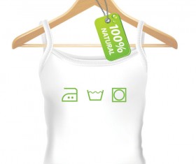 Creative Clothes design elements vector set 17