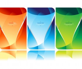 Colorful Abstract background elements vector 01