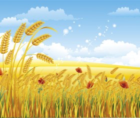 Fall elements vector 01