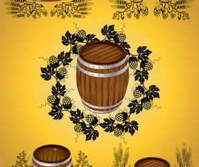 Fall elements vector 03