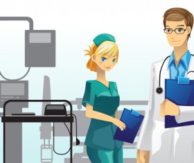Various Professions People vector set 02