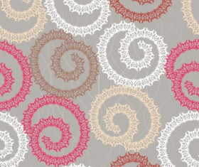 Abstract floral of Pattern vector 03