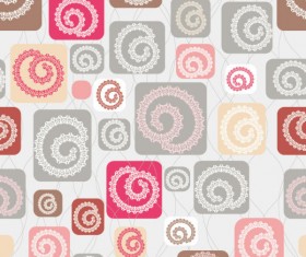 Abstract floral of Pattern vector 05