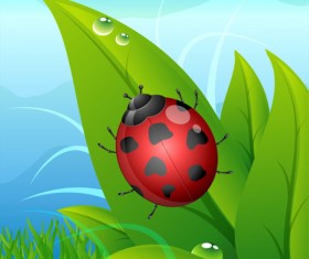 Elements of cartoon Plant Illustration vector 02