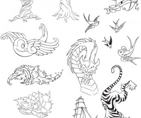 Different Totem vector