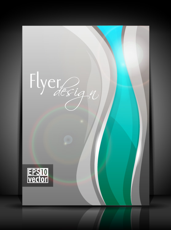 flyer and brochure background vector 01